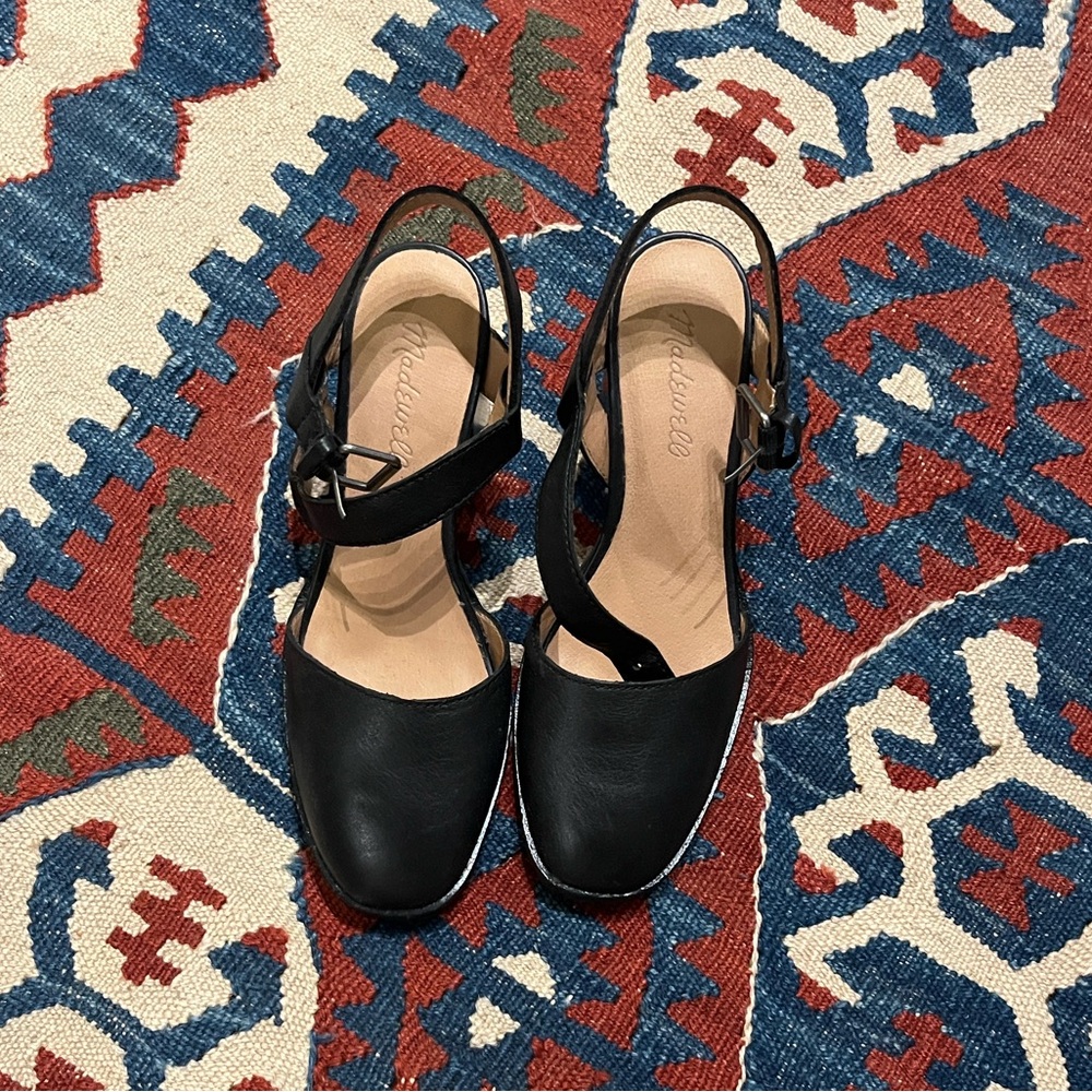 Madewell Claudie Lugsole Mary Jane in Black